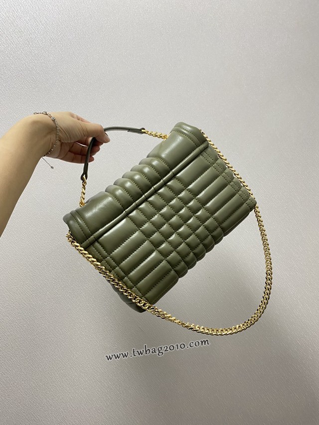 Burberry專門店新款羔羊皮Thomas專屬標識女包 巴寶莉手提單肩斜挎鏈條包 yxb1355